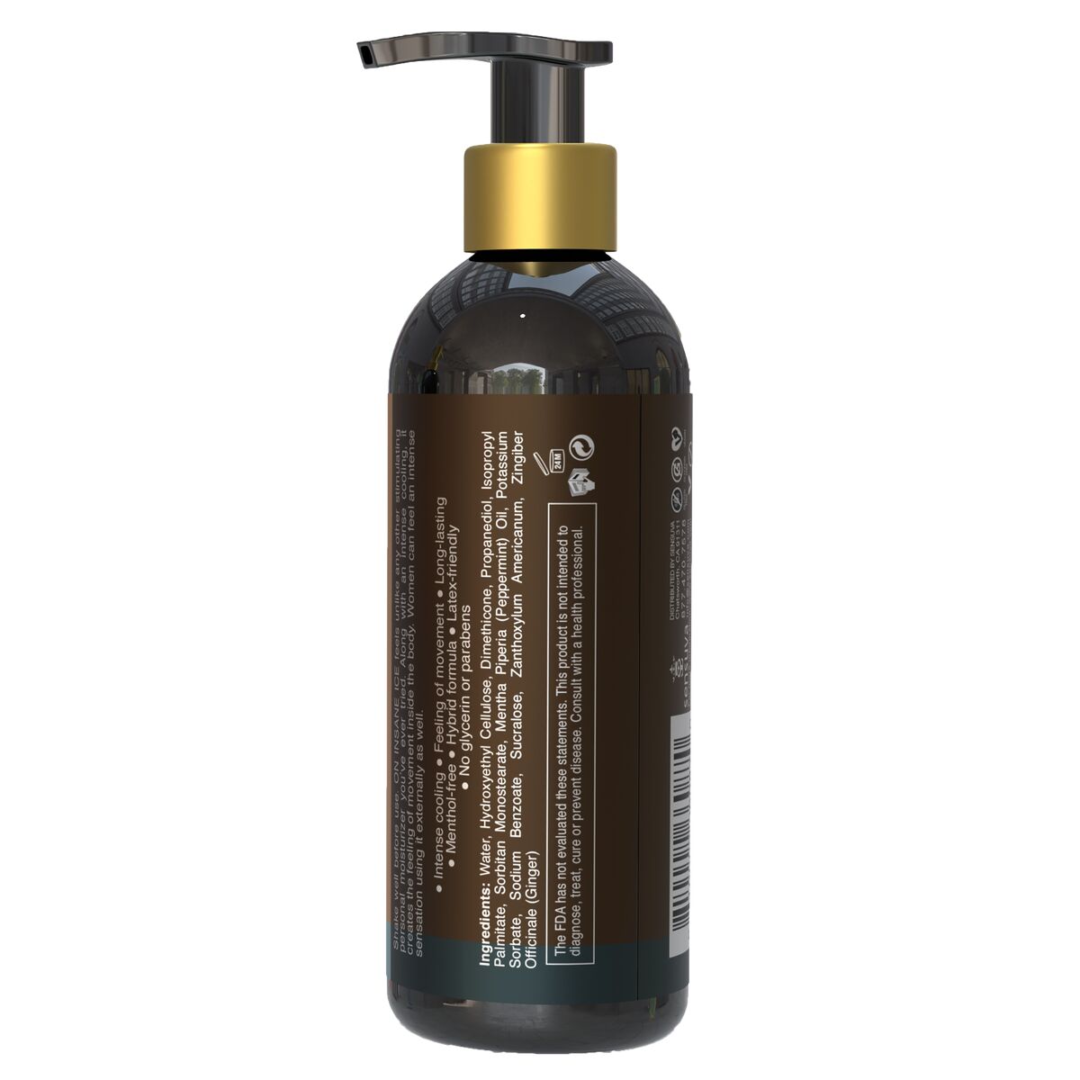 Liukuvoide Insane Ice Sensuva 125 ml